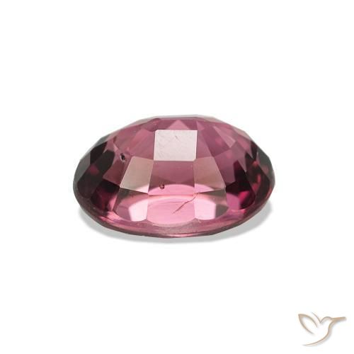 rodolita granada vermelho médio Natural 1.12ct, Corte Oval, VS-SI