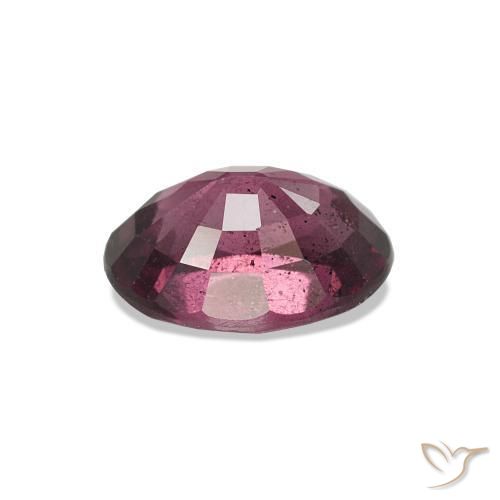 rodolita granada roxo médio Natural 1.01ct, Corte Oval, VS