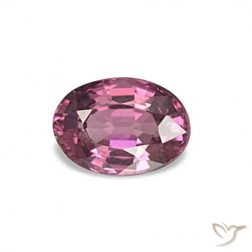 rodolita granada Roxo rosado Natural 1.04ct, Corte Oval, VS-SI