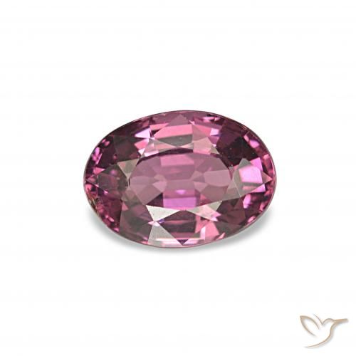 rodolita granada Roxo rosado Natural 1.04ct, Corte Oval, VS-SI