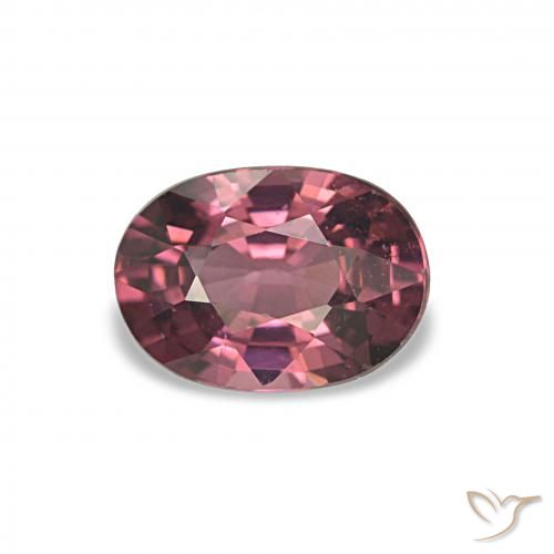 1.29ct Berry Purple rodolita granada, oval, VVS-VS