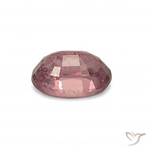 Rodolita Granada tom roxo-vermelho Natural 1.16ct, Corte Oval, VS-SI