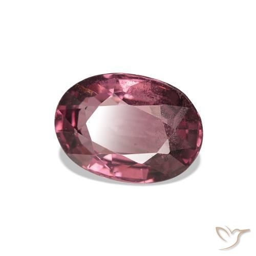 rodolita granada Magenta-rosa escuro Natural 1.00ct, Corte Oval, VS