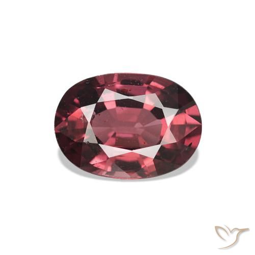 0.97ct vermelho médio rodolita granada Pedras Preciosas, oval, VS