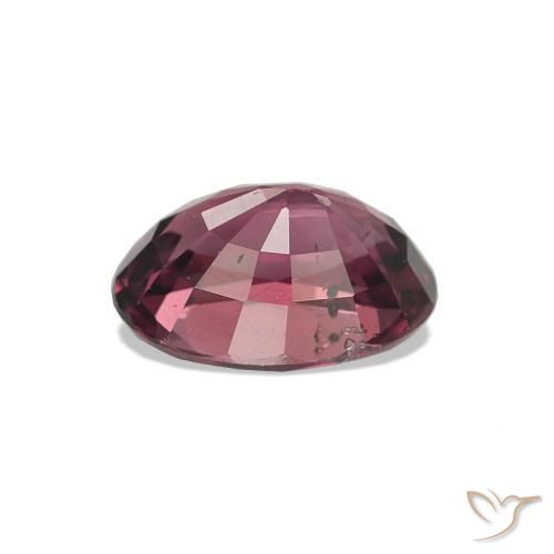 rodolita granada roxo médio Natural 1.08ct, Corte Oval, VS