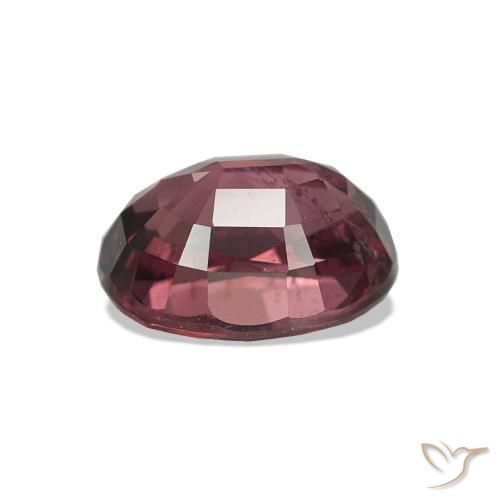 rodolita granada Medium Dark-Red Natural 1.37ct, Corte Oval, VS-SI