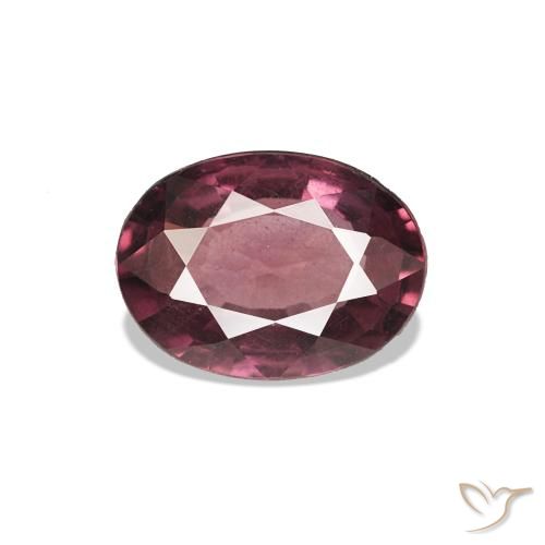 0.77ct Magenta Profundo rodolita granada Pedras Preciosas, oval, VS