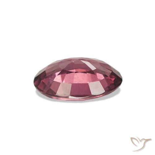Rodolita Granada Magenta Profundo Natural 0.77ct, Corte Oval, VS