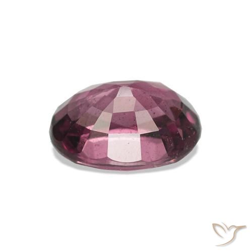 rodolita granada roxo médio Natural 1.23ct, Corte Oval, VS