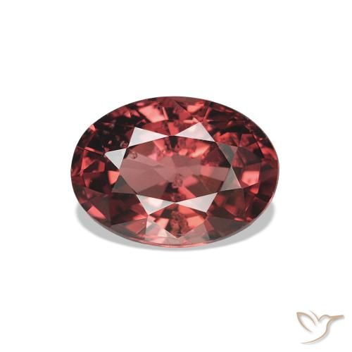 1.02ct Vermelho escuro rodolita granada Pedras Preciosas, oval, VS