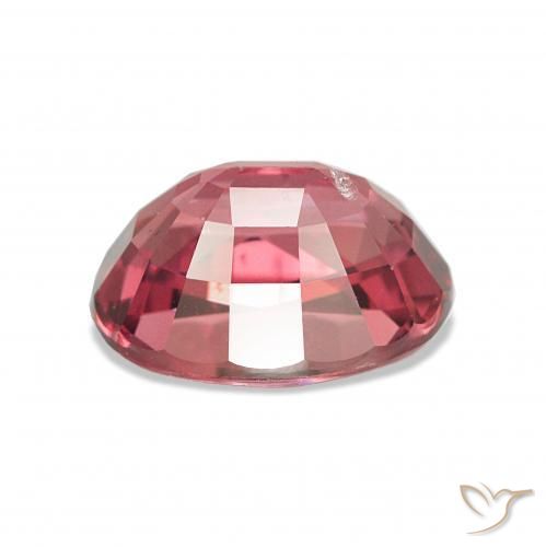 rodolita granada Tom Vermelho Framboesa Natural 1.19ct, oval, VS-SI