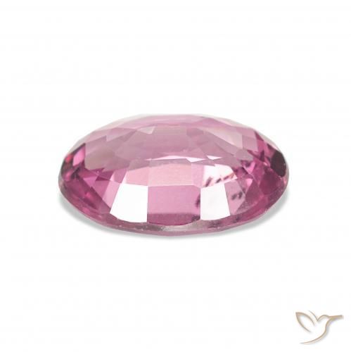 rodolita granada Roxo rosado Natural 0.87ct, Corte Oval, VS