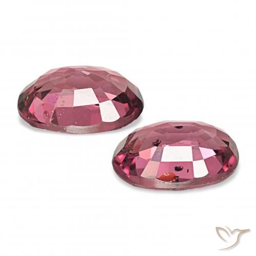 Pedras preciosas de rodolita granada Magenta Profundo natural de 1.88 ct, Corte Oval, VS