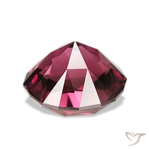 rodolita granada Medium Dark-Red Natural 3.49ct, Corte Oval, VVS