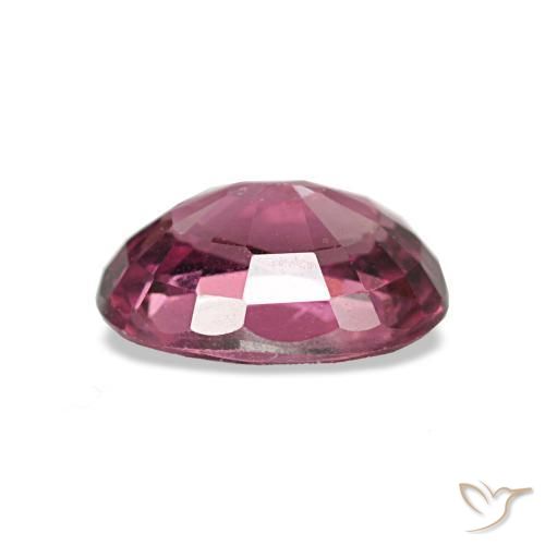 Granada rodolita rosa natural 1,02ct, corte oval, VS