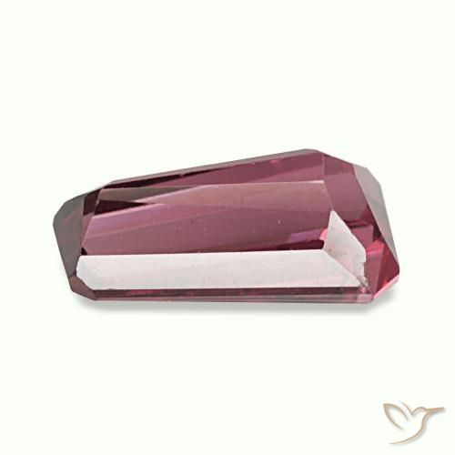 Granada rodolita roxo natural 1,58ct, forma extravagante, VVS-VS