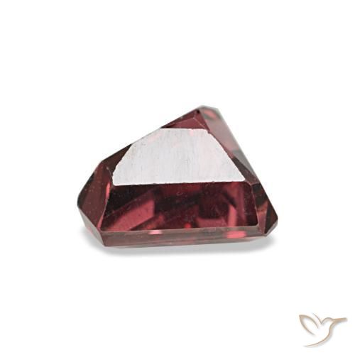 Granada rodolita vermelho natural 0,99ct, forma extravagante, VS