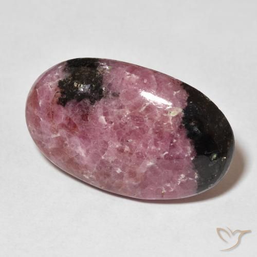 Rodonita Multicolorido Natural 29.09ct, oval, Opaco