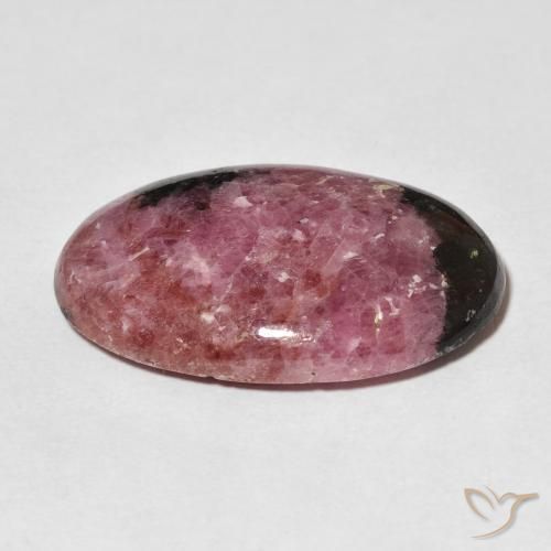 Rodonita Multicolorido Natural 29.09ct, oval, Opaco