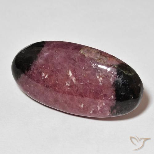 Rodonita Multicolorido Natural 37.35ct, oval, Opaco