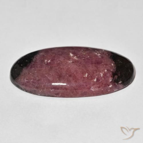 Rodonita Multicolorido Natural 37.35ct, oval, Opaco