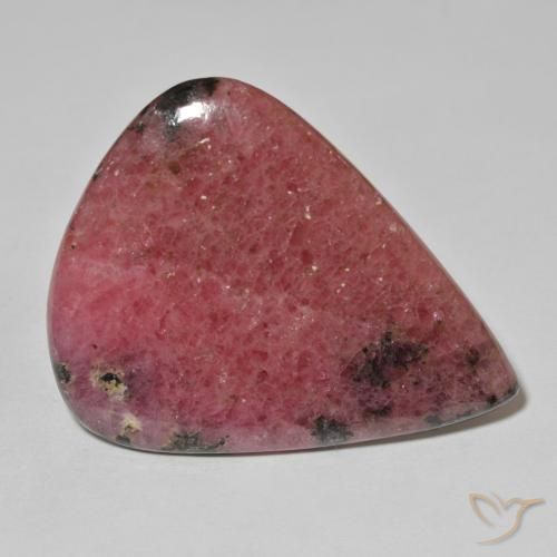 Rodonita Multicolorido Natural 54.82ct, Formato de pêra, Opaco
