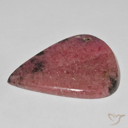 Rodonita Multicolorido Natural 54.82ct, Formato de pêra, Opaco