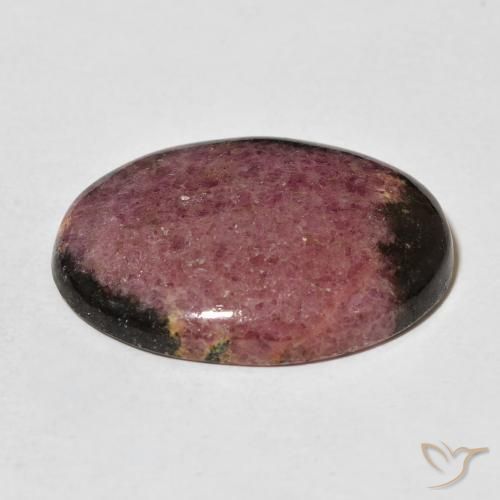 Rodonita Multicolorido Natural 27.88ct, oval, Opaco