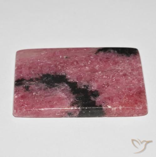 Rodonita Multicolorido Natural 115.38ct, baguete, Opaco