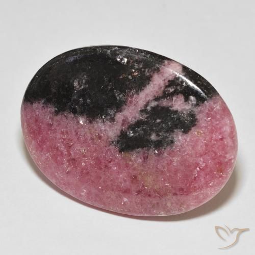 Rodonita Multicolorido Natural 45.90ct, oval, Opaco