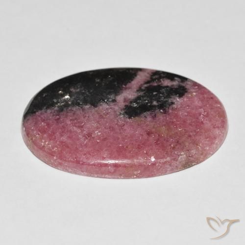 Rodonita Multicolorido Natural 45.90ct, oval, Opaco