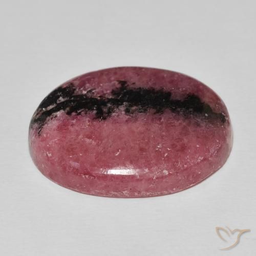 Rodonita Multicolorido Natural 39.97ct, oval, Opaco