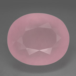 Quartzo rosa rosa natural 216,65ct, transparente, transparente/translúcido