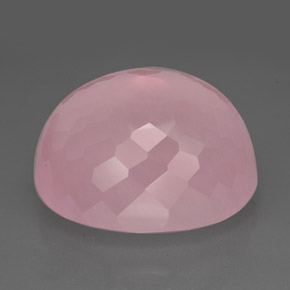 Quartzo rosa rosa natural 216,65ct, transparente, transparente/translúcido