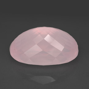 Quartzo rosa rosa natural 138,35ct, transparente, transparente/translúcido