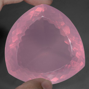 Quartzo rosa rosa natural 528,00ct, transparente, transparente/translúcido