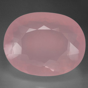Quartzo rosa rosa natural 474,40ct, transparente, transparente/translúcido