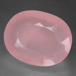Quartzo rosa rosa natural 474,40ct, transparente, transparente/translúcido
