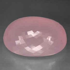 Quartzo rosa rosa natural 474,40ct, transparente, transparente/translúcido