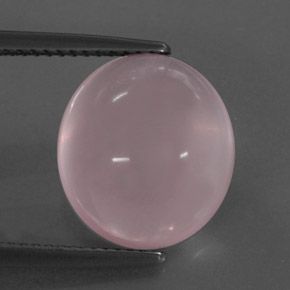 Quartzo rosa rosa natural 10,14ct, transparente, transparente/translúcido