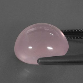 Quartzo rosa rosa natural 10,14ct, transparente, transparente/translúcido