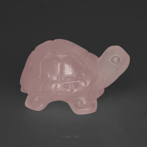 Quartzo rosa rosa natural 21,81ct, transparente, transparente/translúcido