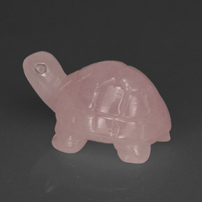 Quartzo rosa rosa natural 21,81ct, transparente, transparente/translúcido