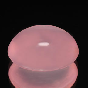 Quartzo rosa rosa natural 11,72ct, transparente, transparente/translúcido
