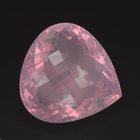Quartzo rosa rosa natural 421,95ct, transparente, transparente/translúcido