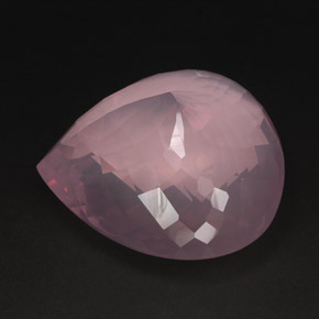 Quartzo rosa rosa natural 421,95ct, transparente, transparente/translúcido