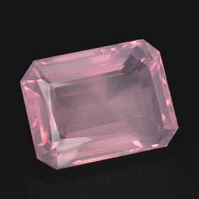 Quartzo rosa rosa natural 151,95ct, transparente, transparente/translúcido