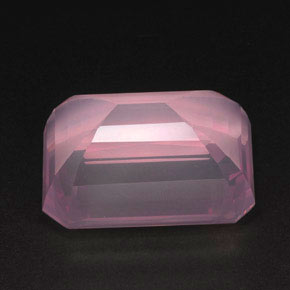 Quartzo rosa rosa natural 151,95ct, transparente, transparente/translúcido