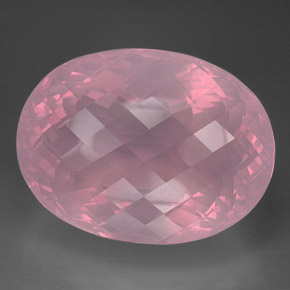 Quartzo rosa rosa natural 223,50ct, transparente, transparente/translúcido