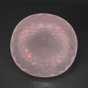 Quartzo rosa rosa natural 170,60ct, transparente, transparente/translúcido